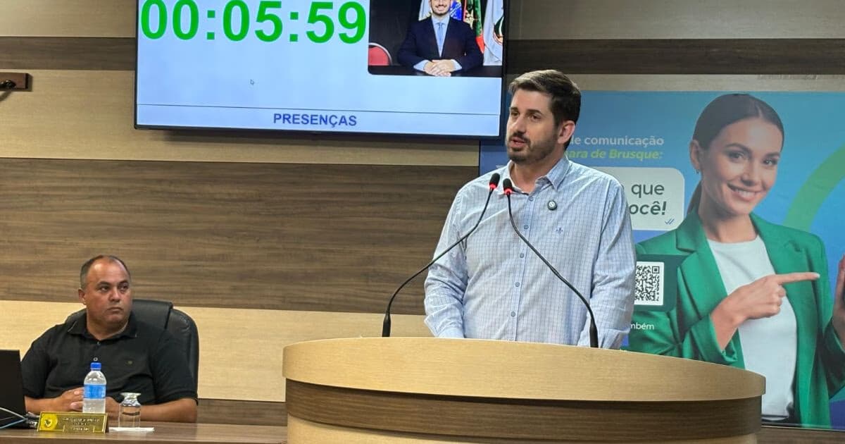 André Vechi quer alterar lei orgânica de Brusque para obrigar prefeitos a terem plano anual de metas - O Município