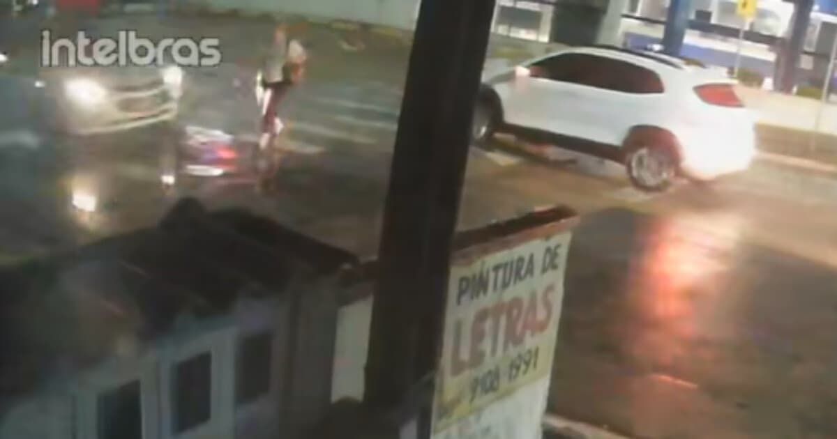 Estado de saúde de idosa atropelada na faixa de pedestres no Santa Rita, em Brusque, é atualizado