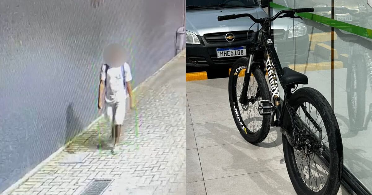 VÍDEO - Homem furta bicicleta em centro de educação de Brusque - O Município