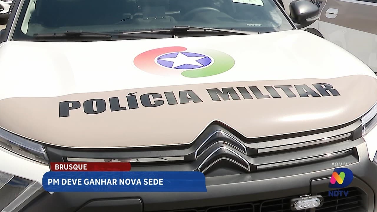 Nova sede da PM em Brusque promete reforçar segurança local