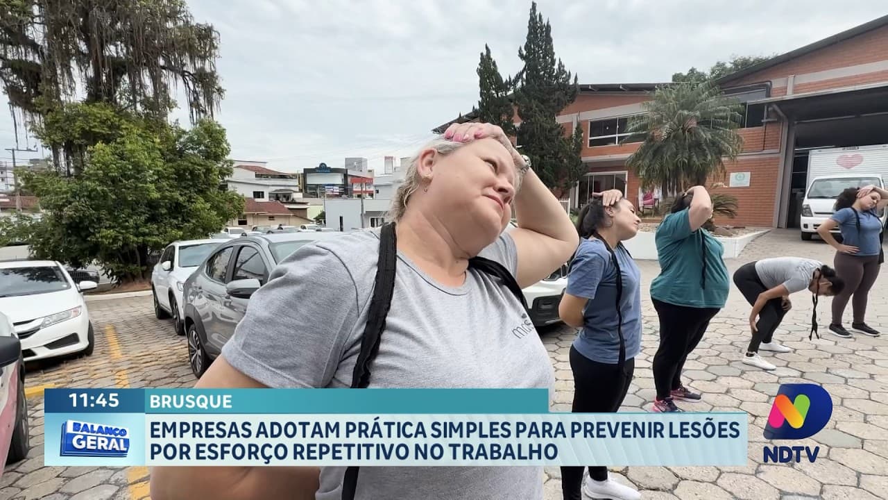 Brusque: Empresas Priorizam Prevenção de Lesões no Trabalho com Medidas Simples e Eficazes