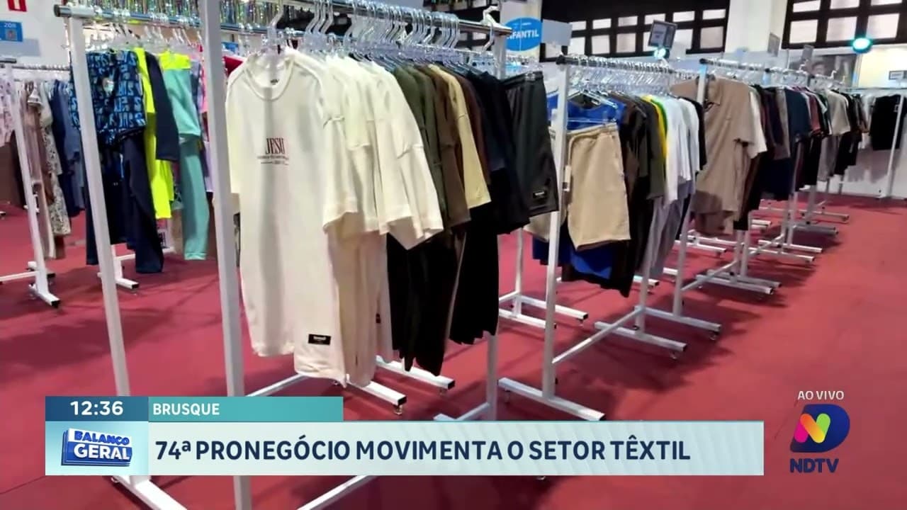 Pronegócio: Feira Têxtil em Brusque Gera Negócios e Impulsiona Economia Regional