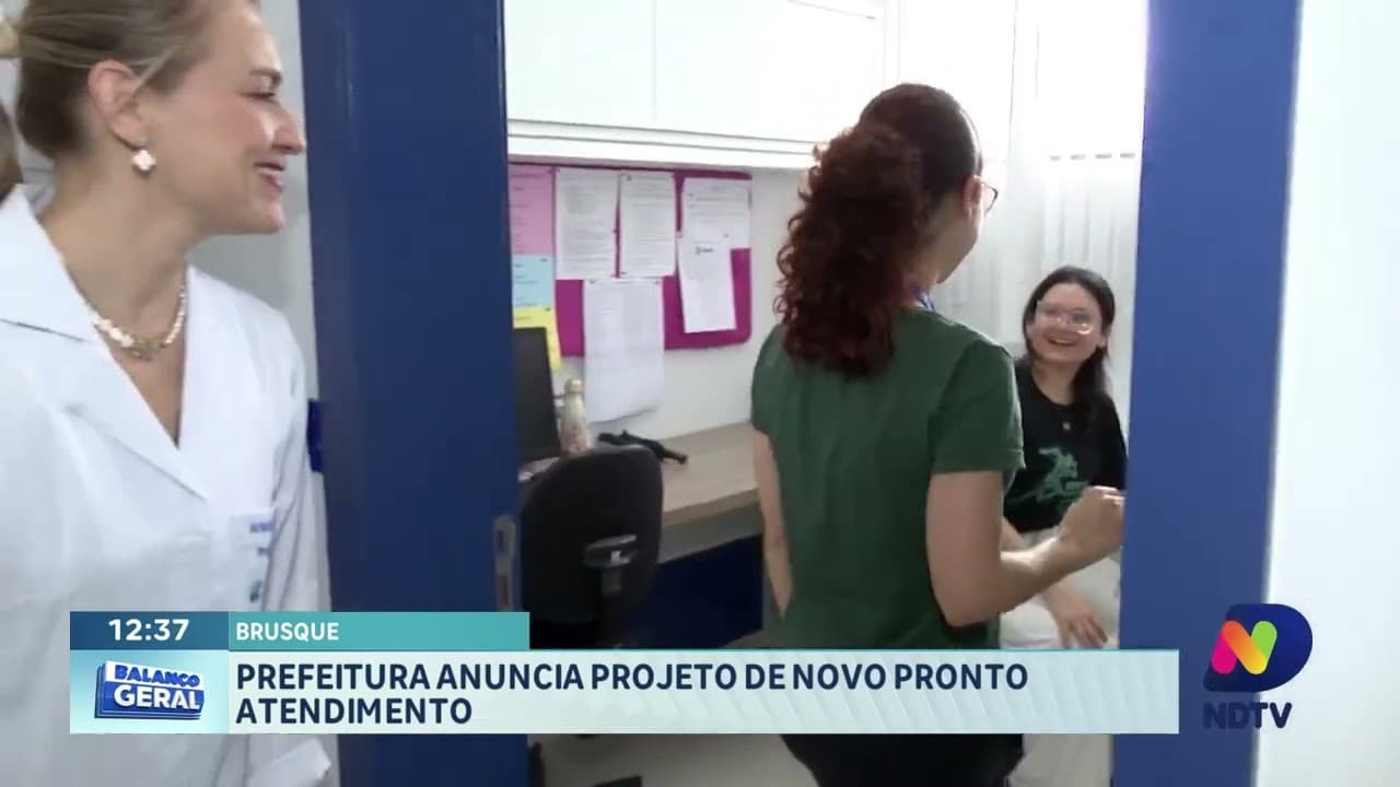 Prefeitura de Brusque anuncia novo pronto atendimento para reforçar saúde pública