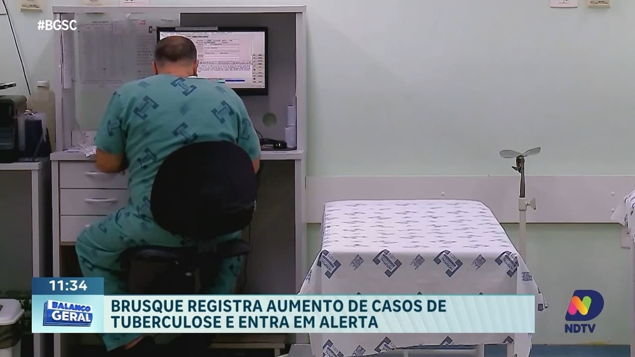 Aumento de tuberculose em Brusque preocupa autoridades de saúde