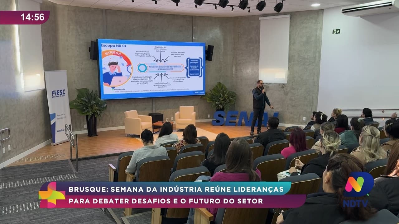 Semana da Indústria em Brusque debate futuro e desafios do setor catarinense