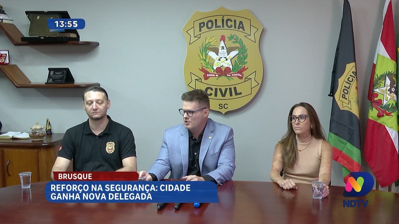 Brusque Recebe Nova Delegada para Reforçar Segurança e Investigação na Cidade