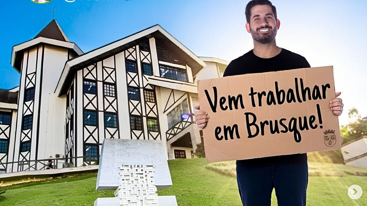 Brusque Inova e Abre Processo Seletivo para Cargos Comissionados com Salários de R$ 13 Mil