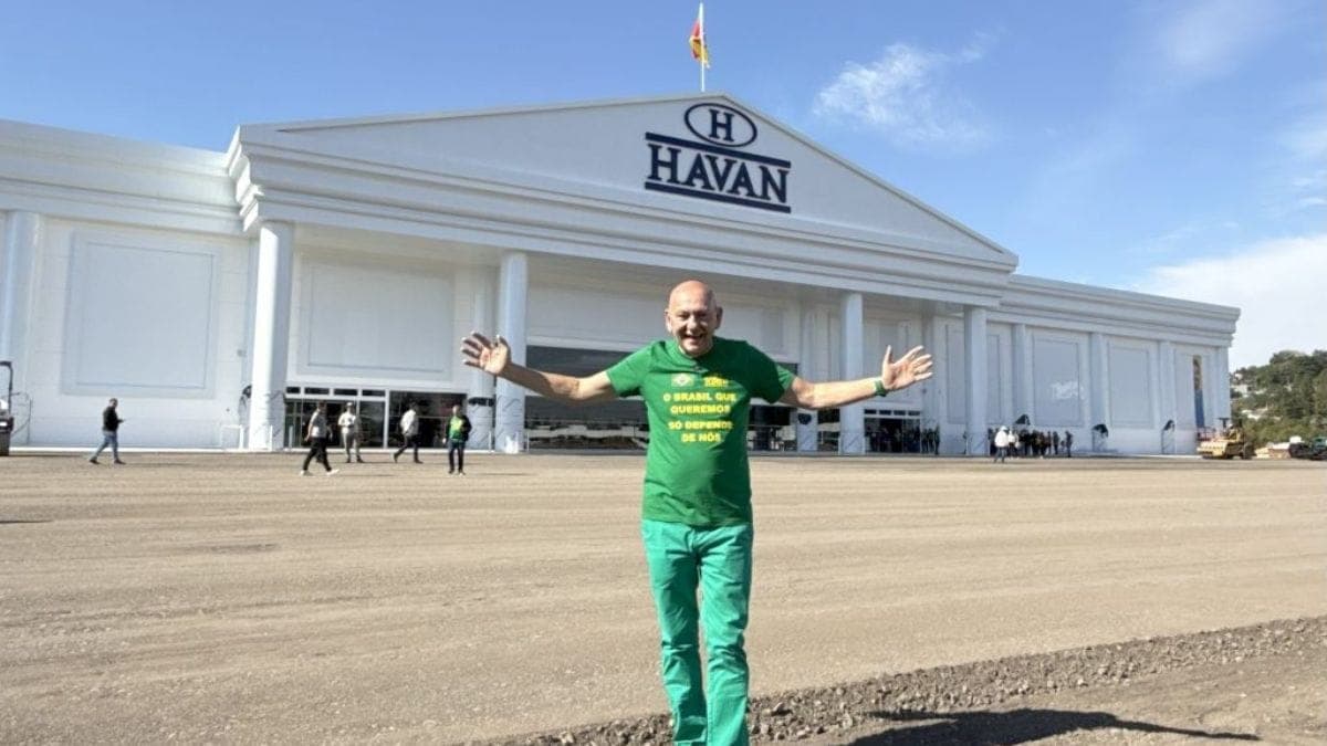 Havan dispara em 2026, abre 15 lojas e Luciano Hang quer faturar R$ 3,5 bilhões a mais