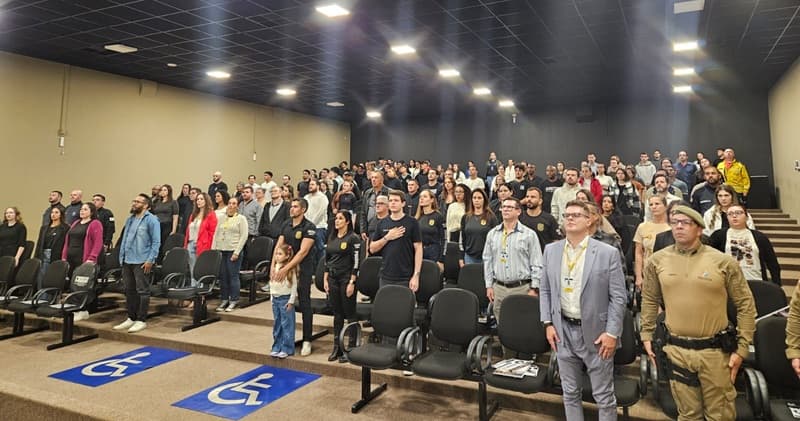 Brusque abre programação do Maio Amarelo com foco na conscientização e prevenção no trânsito