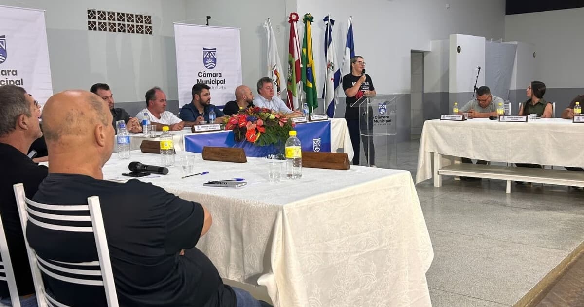 Câmara de Guabiruba realiza sessão itinerante e recebe demandas do bairro Aymoré