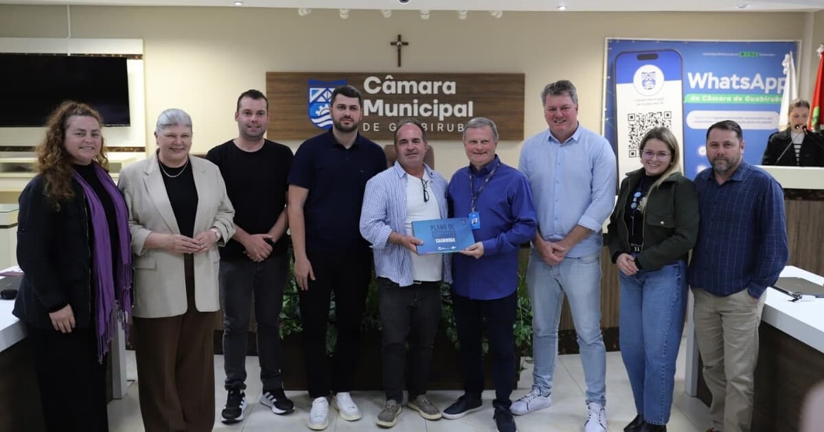 Guabiruba apresenta novo plano de desenvolvimento econômico em parceria com o Sebrae - O Município